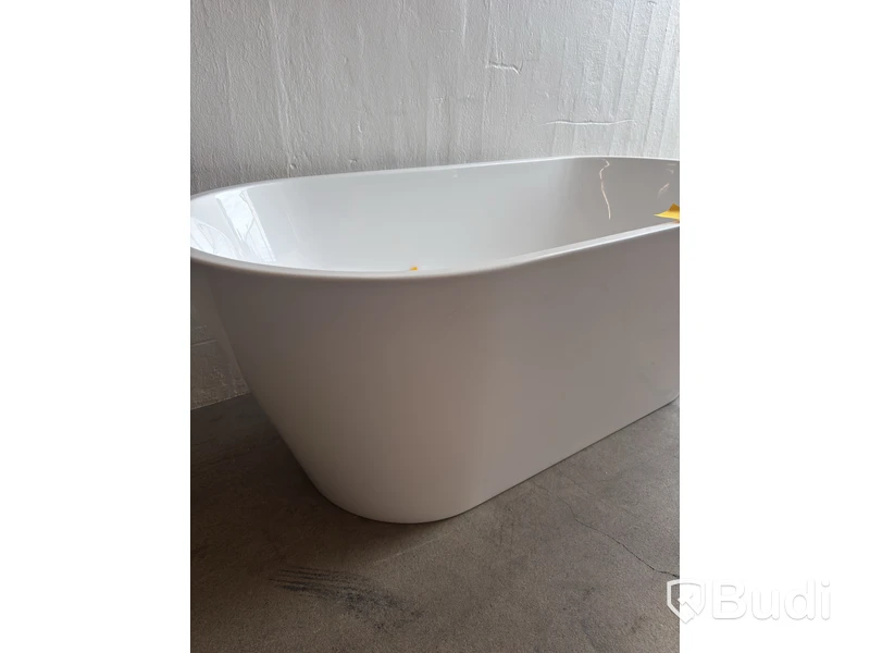 BADKAR RIVA EMMA FRISTÅENDE 160CM VIT