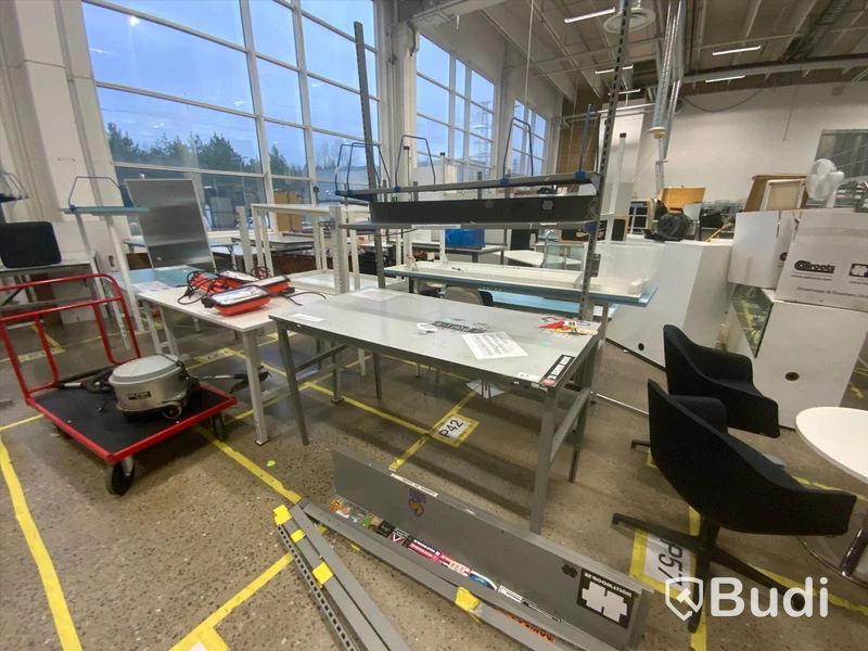 Packbord med hylla 80x160