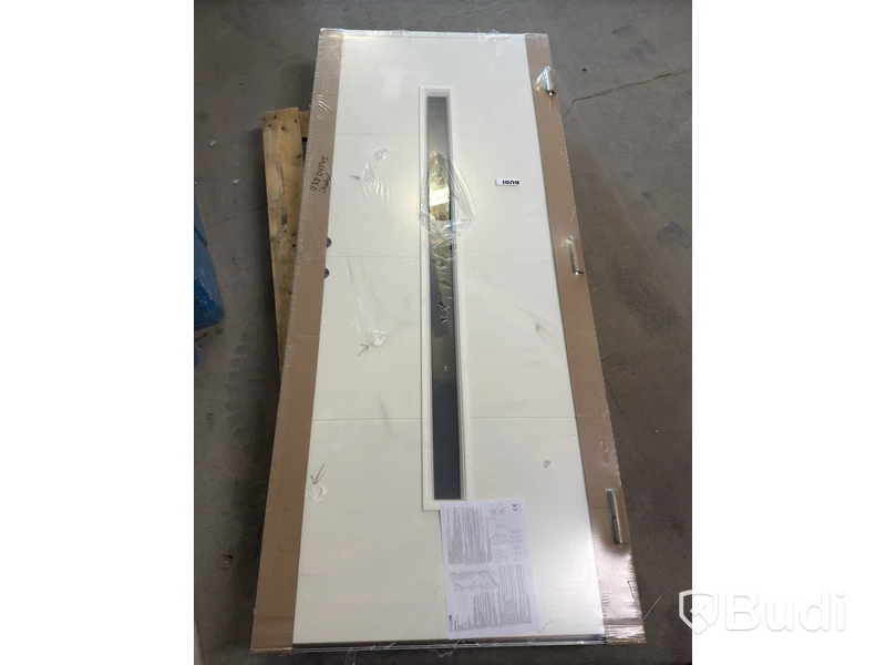 YTTERDÖRR SOLID ELEMENTS VÄXJÖ 9X21 HÖGER VIT