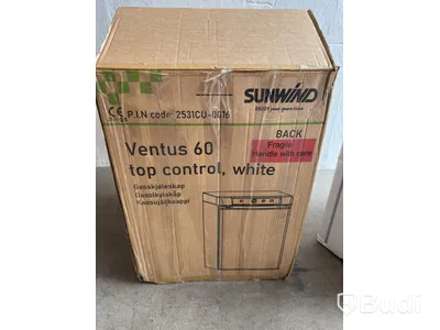 Gasolkylskåp, Sunwind Ventus 60