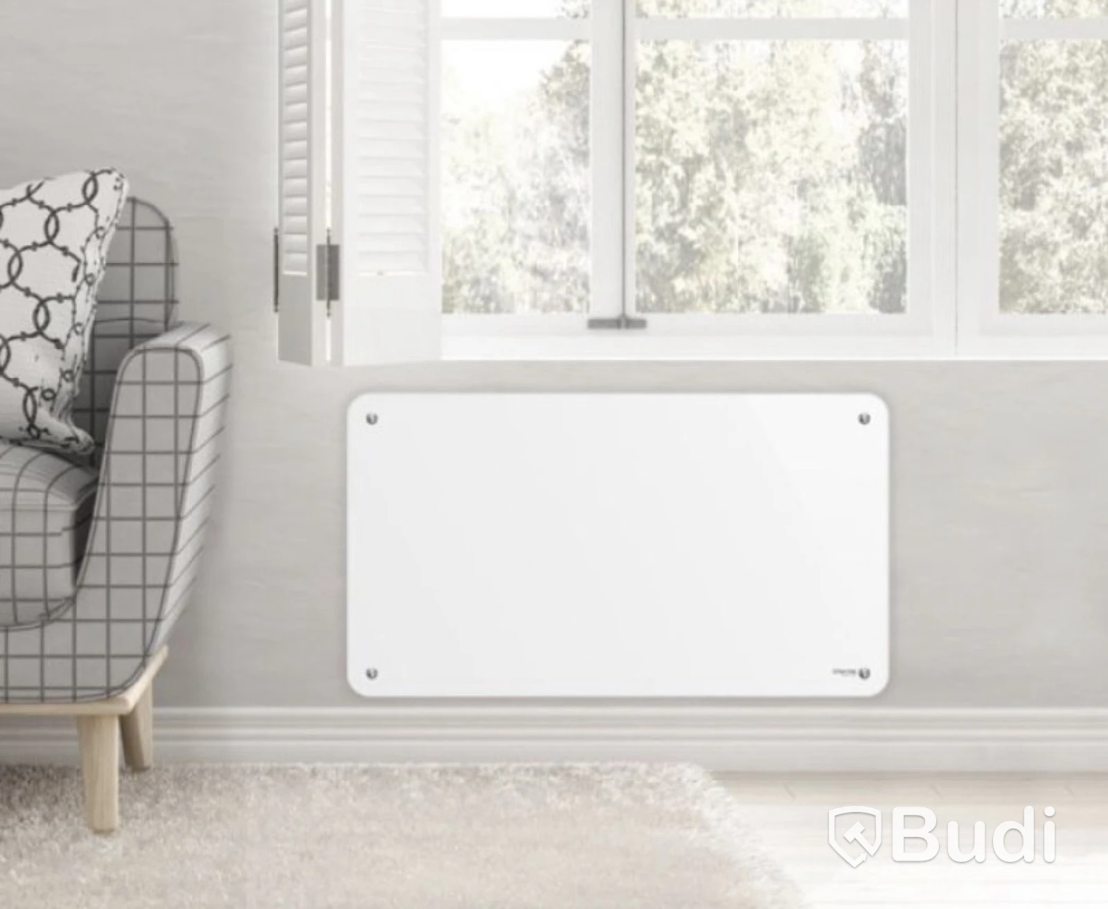 (NEW) TERMO GLASS RADIATOR 1000W 230V 84X42.5CM