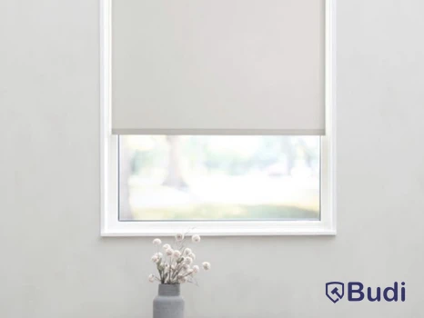 6 st. Rullgardiner Debel, Cream 90x210cm