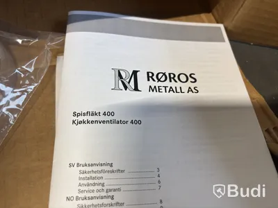 Köksfläkt Røros Spisfläkt 400