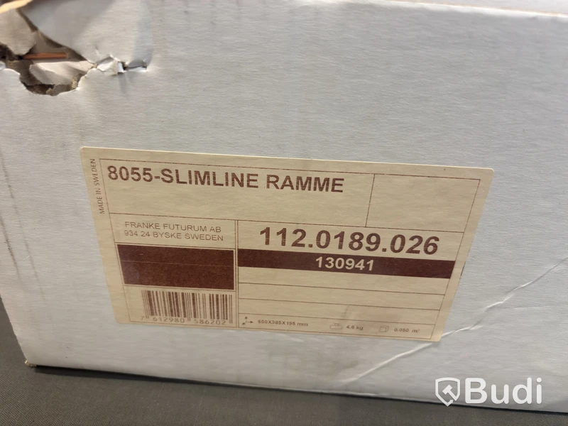 Fläktkåpsram Franke 8055-SLIMLINE RAMME