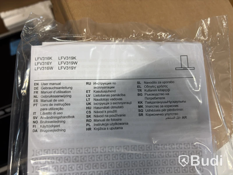 Köksfläkt Electrolux FV316K, svart
