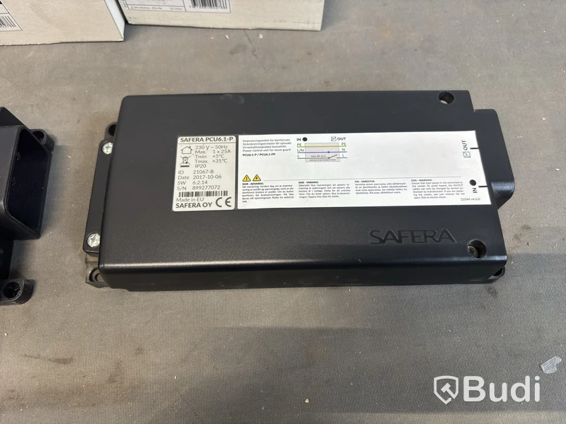 Strömutkopplingsenhet Safera PCU6.1-P, 1x25A 230V