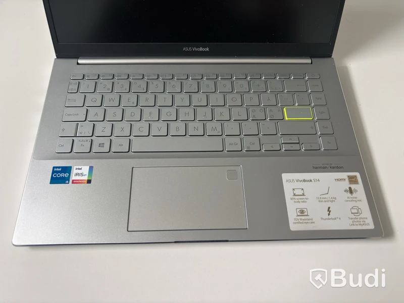ASUS VivoBook S14 laptop, S433E, silver