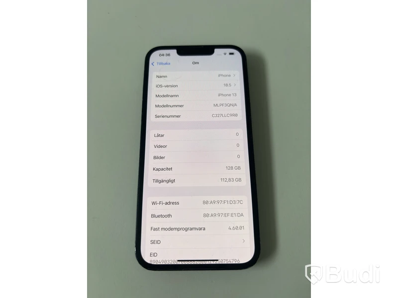 IPhone Apple 13, 128 GB