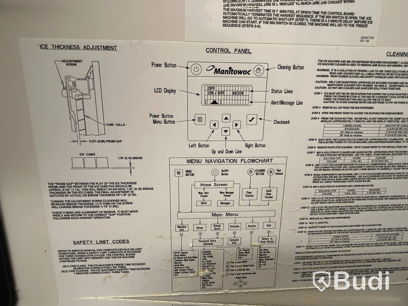 Ice machine, Manitowoc B320