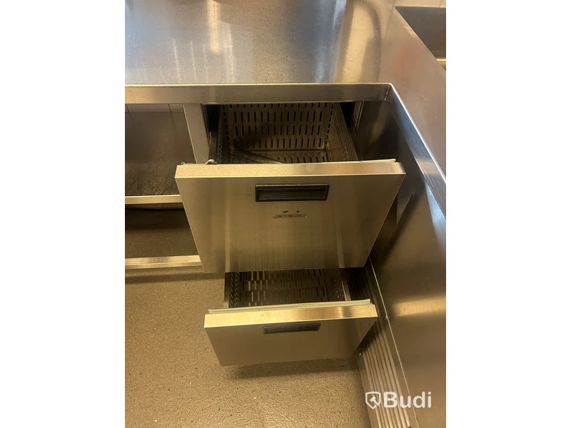 Pizzabänk/ kylbänk, Follett, "Pizza Cutting Table"