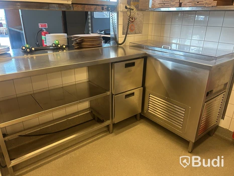 Pizzabänk/ kylbänk, Follett, "Pizza Cutting Table"