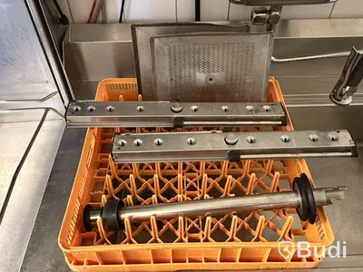 Diskmaskin WD-6 med in- och utmatningsbänk