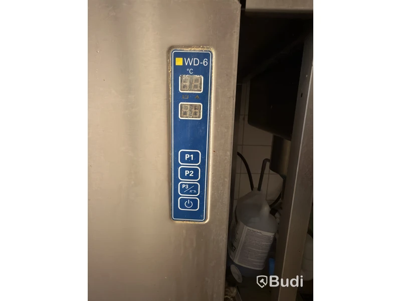 Diskmaskin WD-6 med in- och utmatningsbänk