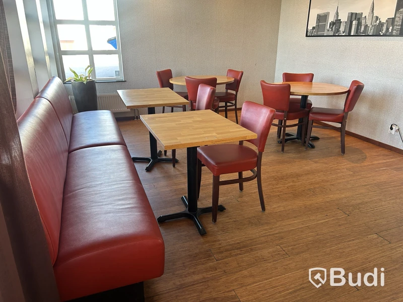Restaurant furnishings - tables, chairs and sofas
