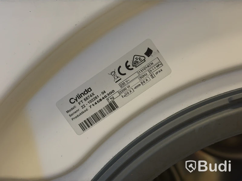 Washing machine and tumble dryer, Cylinda