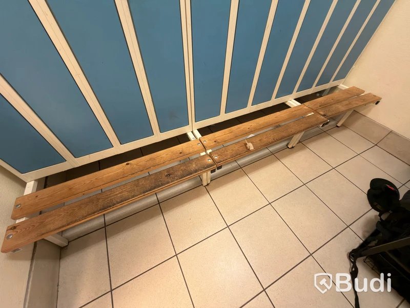 Changing room lockers, 21 pcs