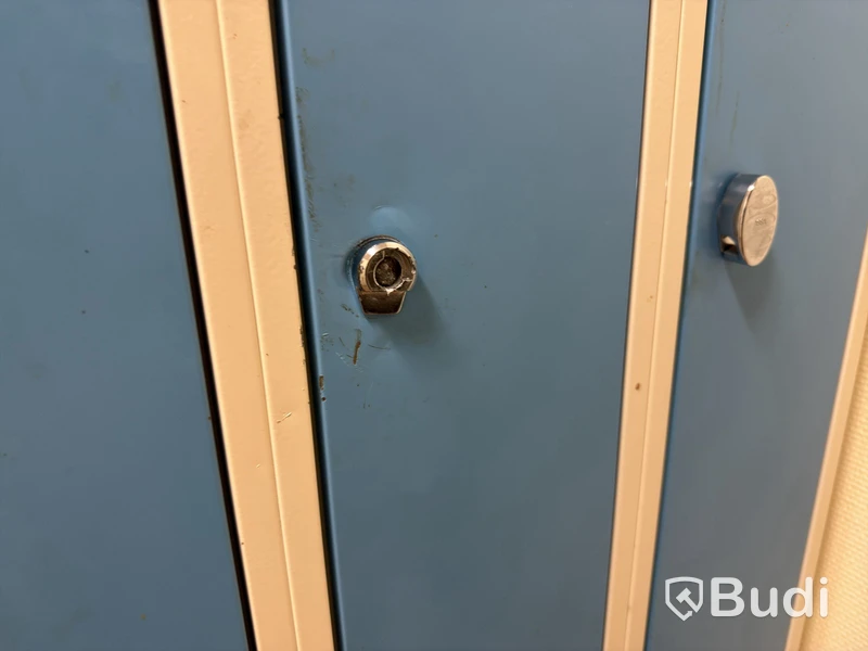 Changing room lockers, 21 pcs
