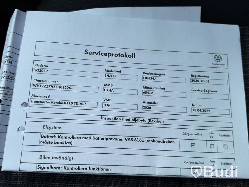 Volkswagen Transporter Kombi 2.0 TDI 4Motion | 5-sits | 150 hk | 2020