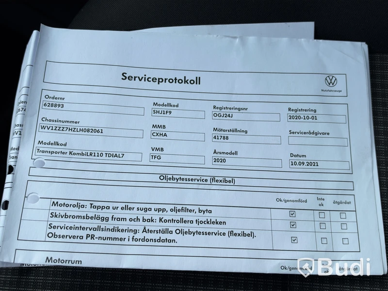 Volkswagen Transporter Kombi 2.0 TDI 4Motion | 5-sits | 150 hk | 2020