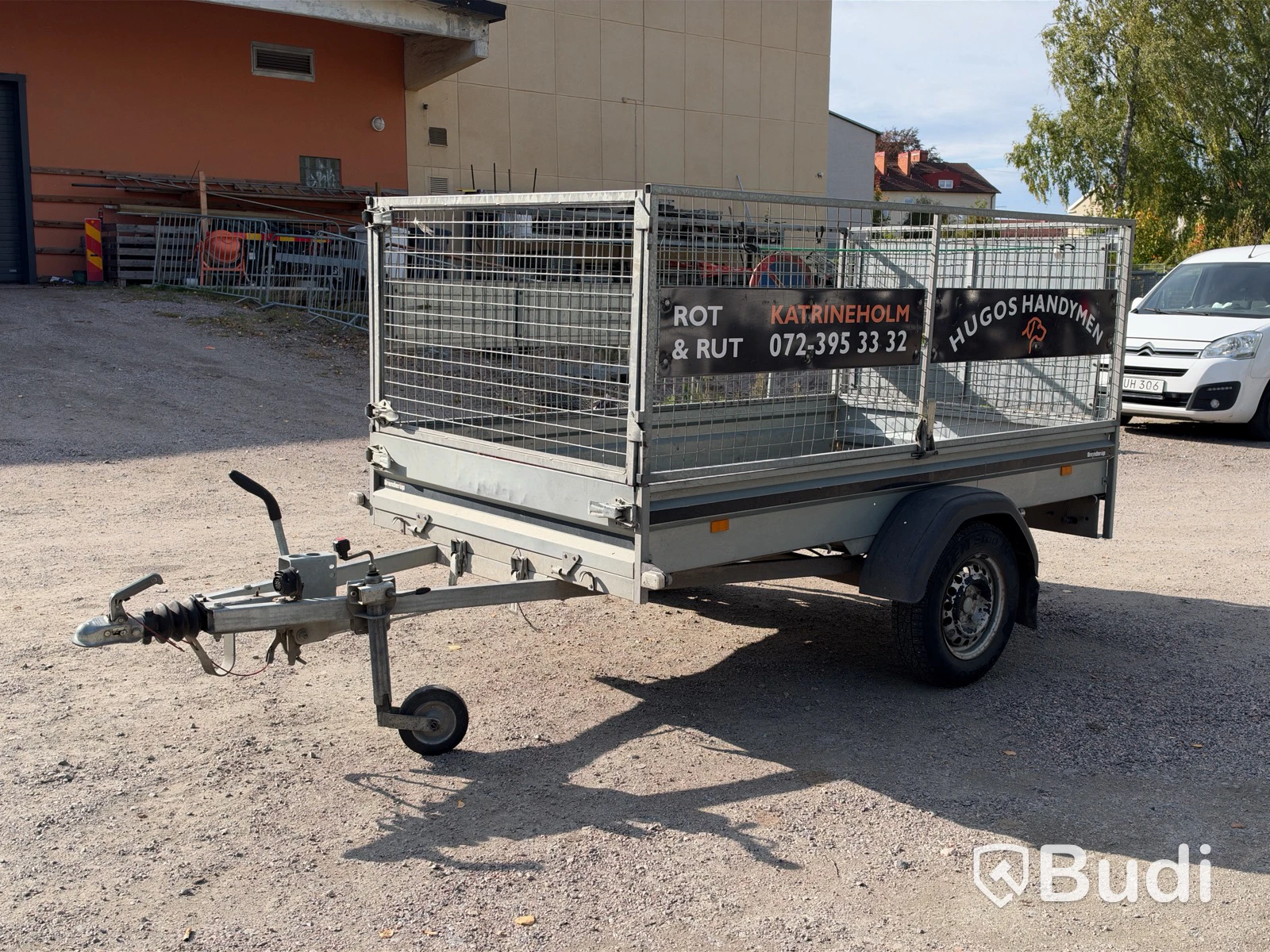 Braked mesh-sided trailer Brenderup FS1425 | 750 kg | 2017