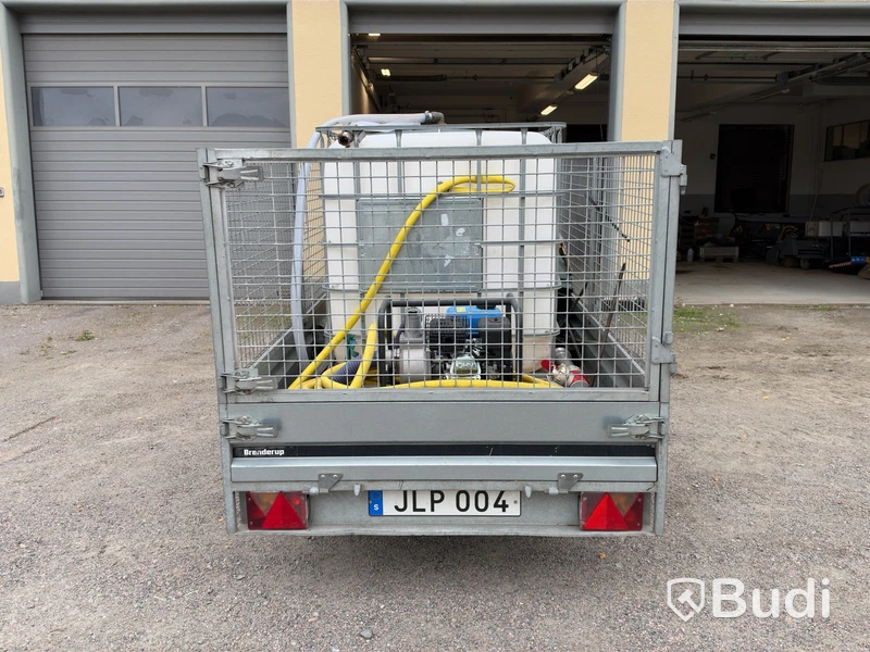 Obromsad gallervagn Brenderup FS1425 | Bevattningsutrustad | 650 kg | 2014