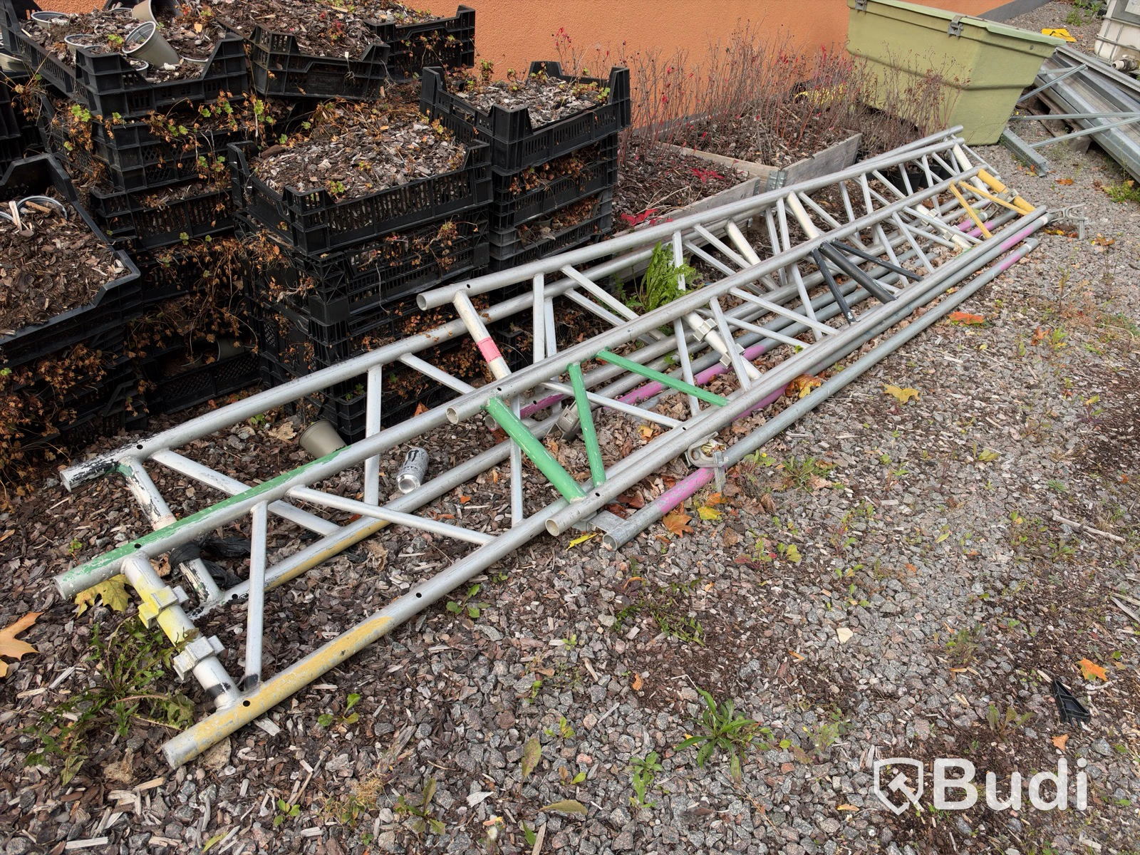 Layher scaffold parts/guardrails