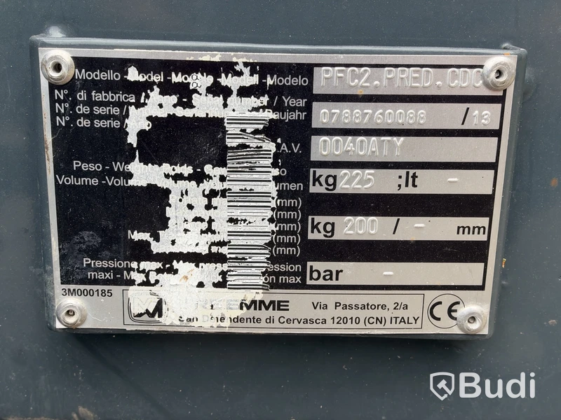 Lyftkorg Treemme PFC2 | Merlo | 2013