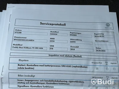 Volkswagen Caddy Maxi 2.0 TDI | Automat | 102 hk | 2018