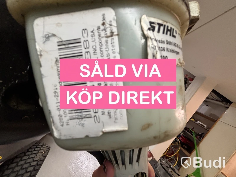 Långskaftad häcksax Stihl HL 100 med bärsele- SÅLD
