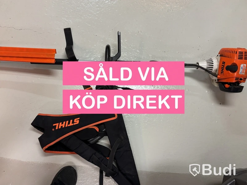 Långskaftad häcksax Stihl HL 100 med bärsele- SÅLD