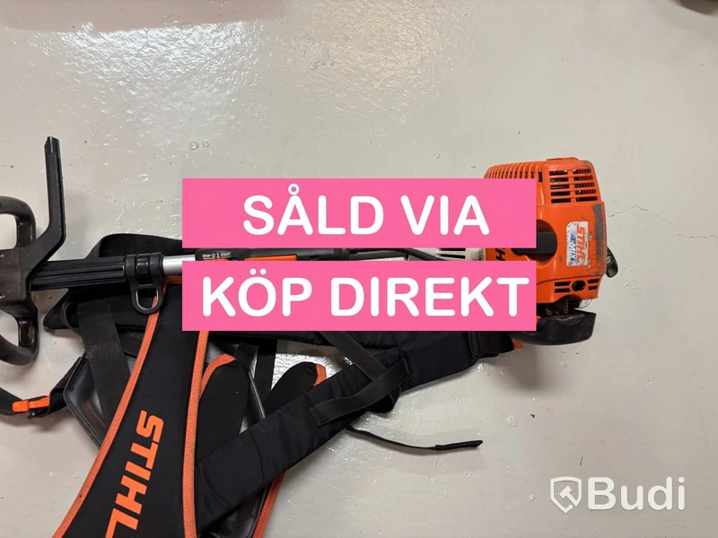 Långskaftad häcksax Stihl HL 100 med bärsele- SÅLD
