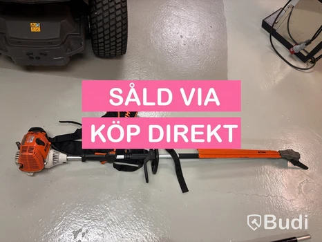 Långskaftad häcksax Stihl HL 100 med bärsele- SÅLD