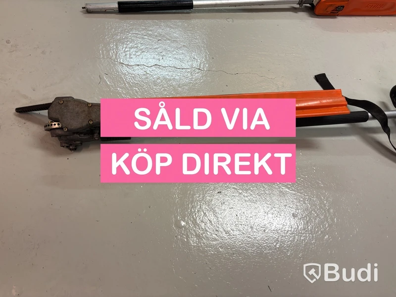 Långskaftad häcksax Stihl HL 100 med bärsele- SÅLD