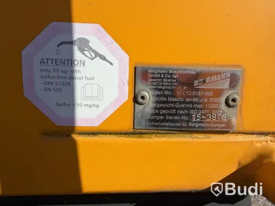 Dumper – BERGMANN 3012HK, 2015