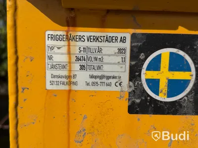 Sandspridare, Falköping S-11, L30-fäste, 2023