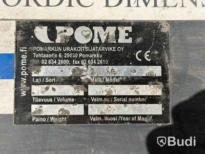 Vikplog POME Nordic Dimension, VP-240, 2,4 m, L30-fäste