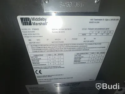 Transportörugn Middleby Marshall PS840E, 380 V, 3-fas