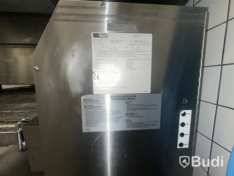 Pizzaugn Middleby Marshall PS840E, 3-fas