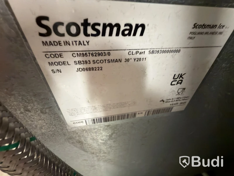 Ismaskin Scotsman SB393, 230 V