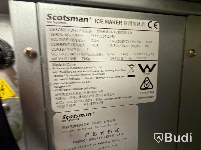 Ismaskin Scotsman SB393, 230 V