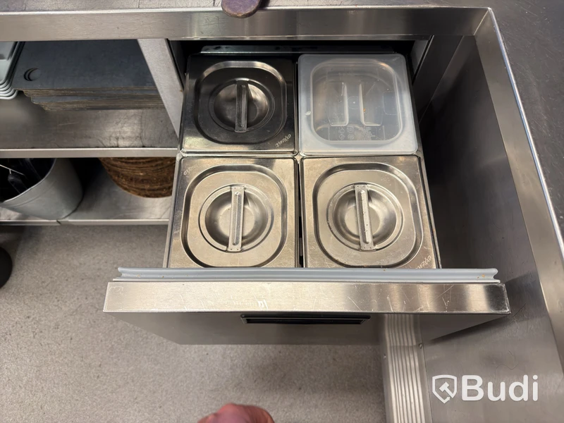 Kylbänk Fomet CT22, & servering med stayhot serveringsdel.