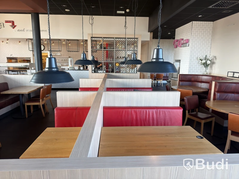 Restaurangbås, 685 cm, 260 cm hög