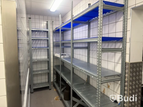 Hyllsystem metall, 7 st.