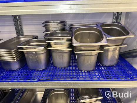 Gastronormkärl, flera storlekar