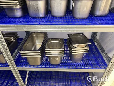 Gastronormkärl, flera storlekar