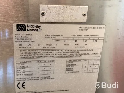 2 st tunnelpizzaugnar Middleway Marshall Wow Oven | PS840E