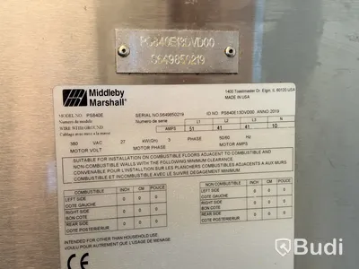 2 st tunnelpizzaugnar Middleway Marshall Wow Oven | PS840E