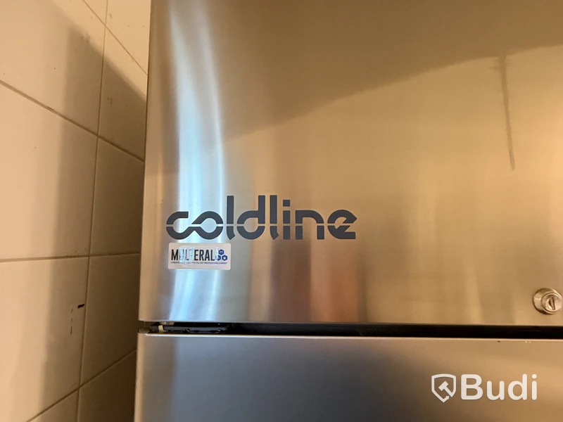 Rostfritt kylskåp Coldline A70/1ME | 74x81x209 cm