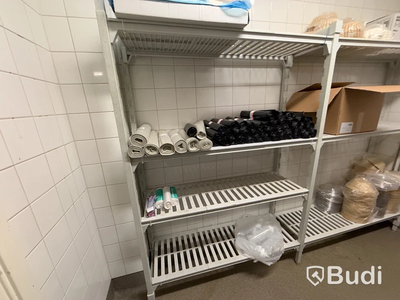 Fristående hyllsystem för kylrum