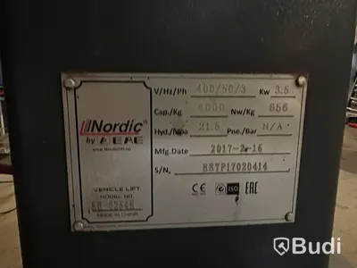 Billyft Nordic by EAE, 4000 kg